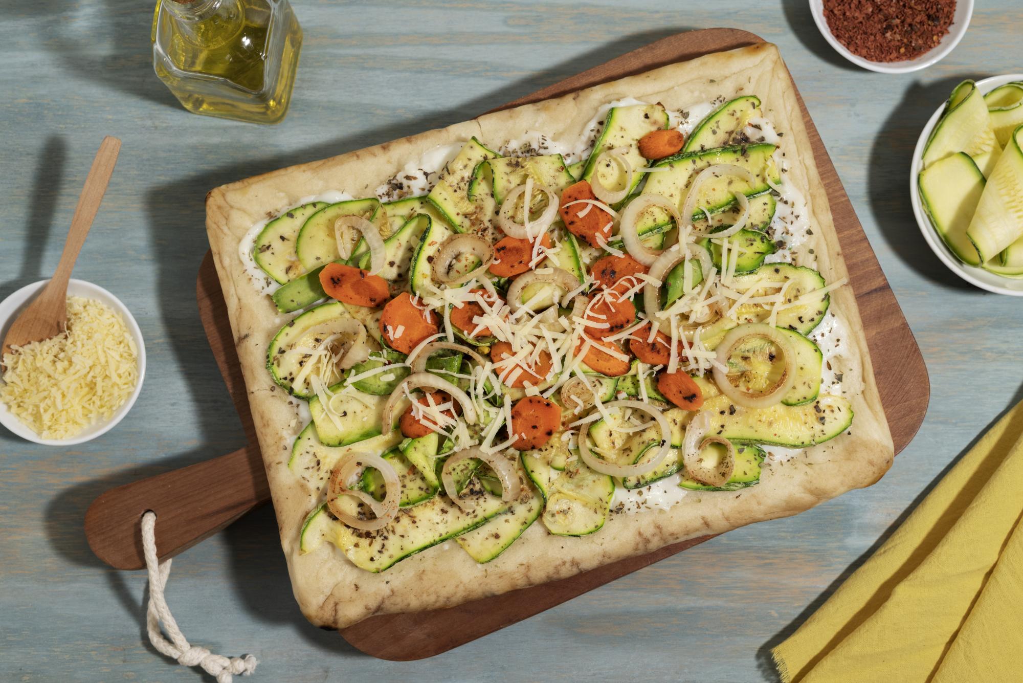 Easy Vegan Pizza
 &ndash; NewRhythm