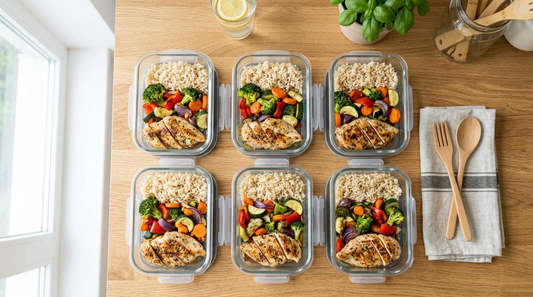 Healthy Meal Prep Made Simple: A Beginner's Guide to Eating Well All Week