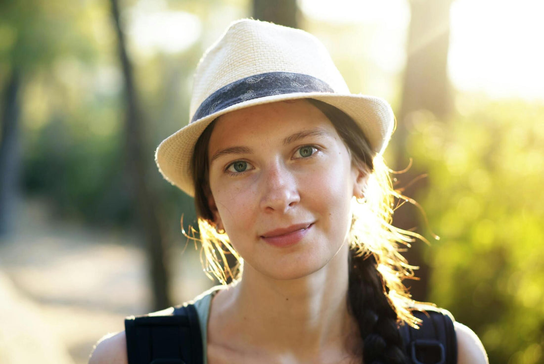 A person in their 30s looking thoughtful and healthy