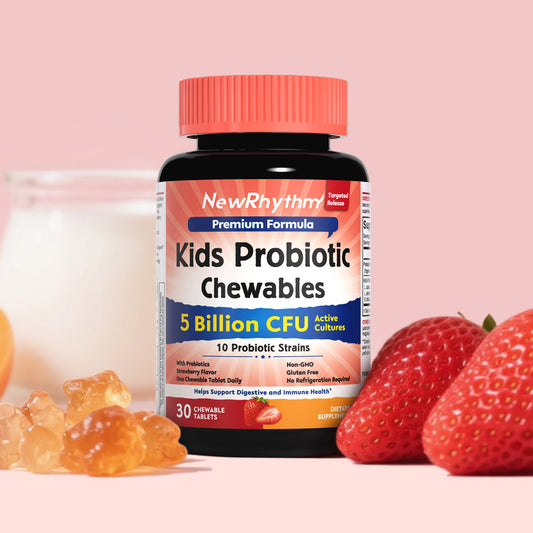Kids Probiotic Strawberry Flavor Chewables