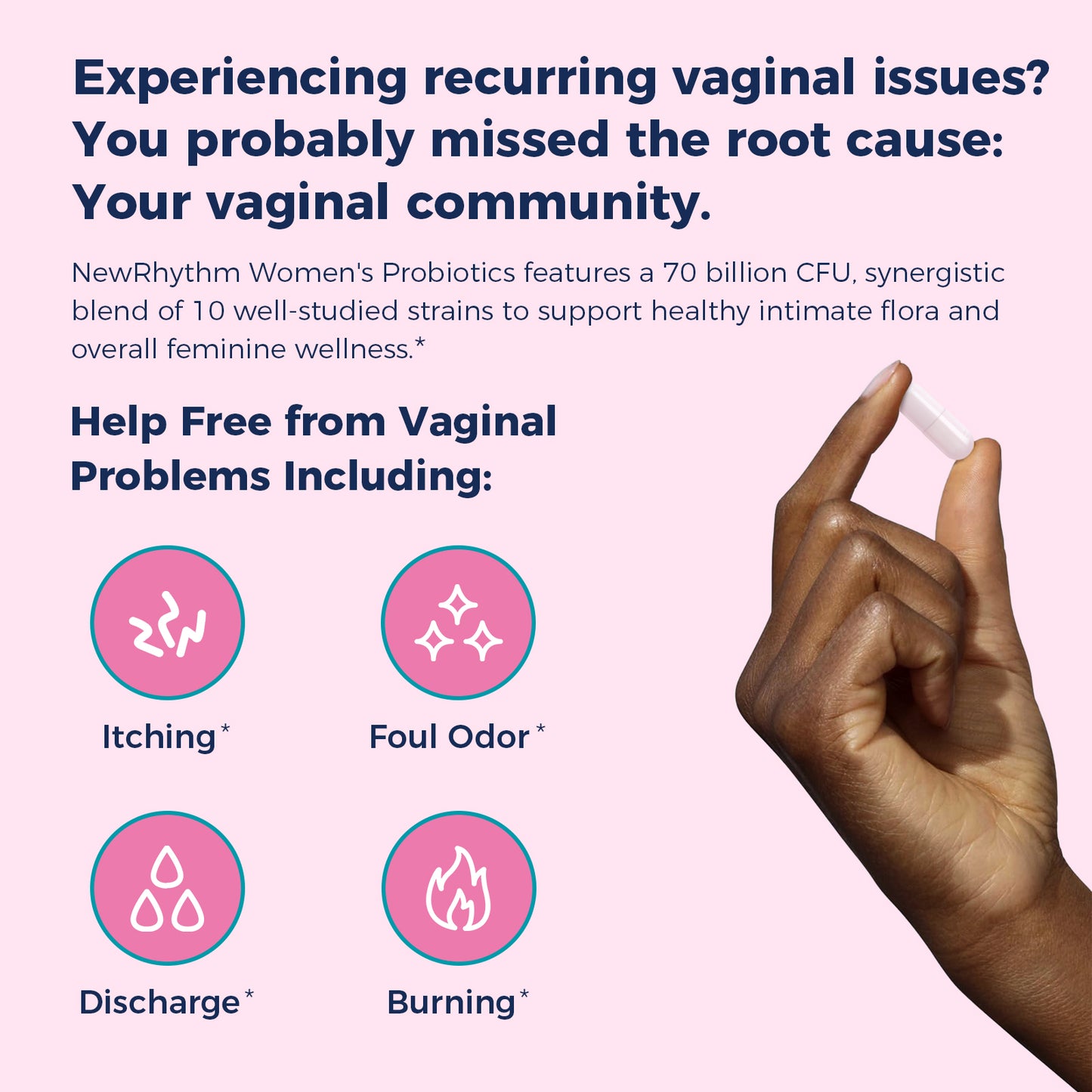 Women's Probiotics + Organic Prebiotics