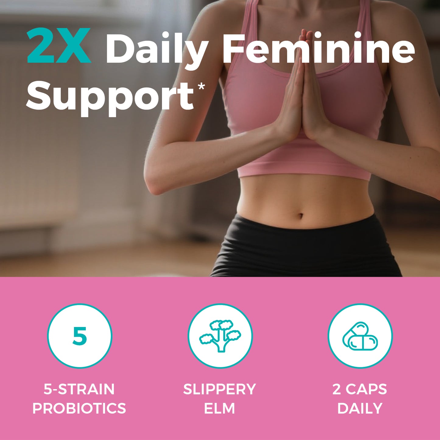 Women's Probiotics + Slippery Elm