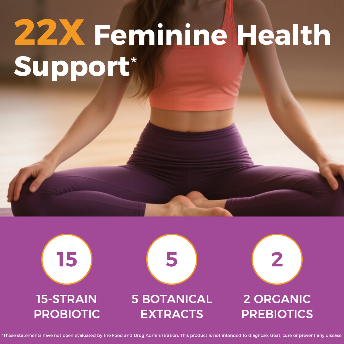 Women's Probiotics 120 Billion CFU