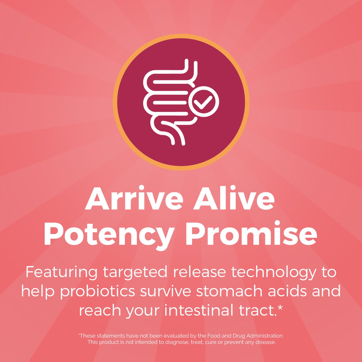 NewRhythm Women's Probitoics + Pineapple features targeted release technology to reach your intestinal tract alive
