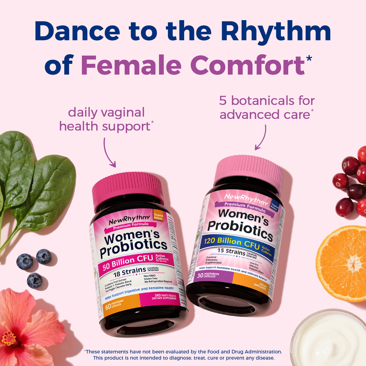 Women's Probiotics 120 Billion CFU