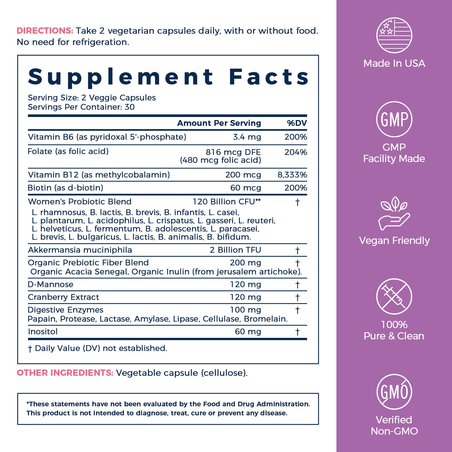 Women's Probiotics + Akk