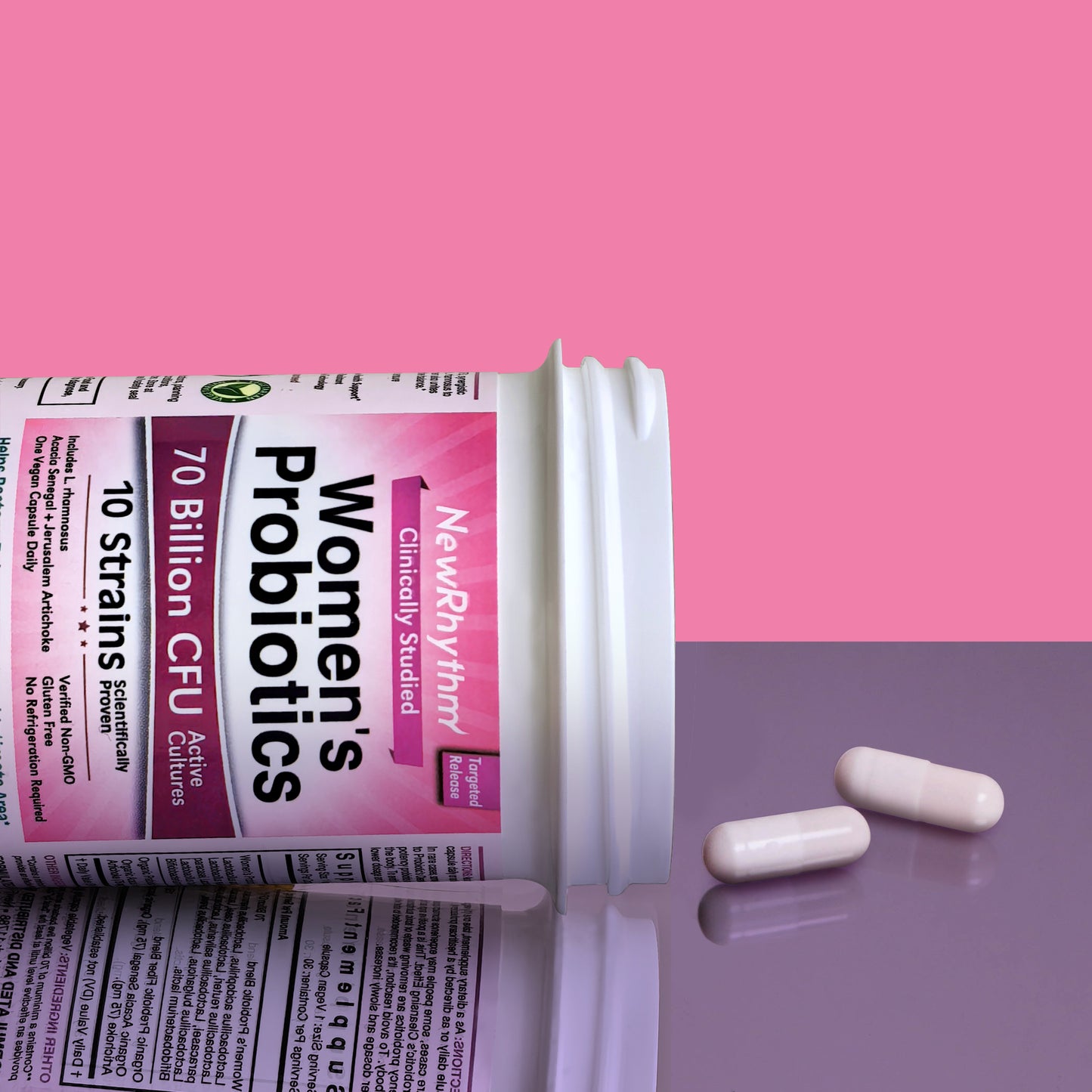 Women's Probiotics + Organic Prebiotics